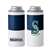 Seattle MarinersColorblock 12oz Slim Can Stainless Steel Coozie