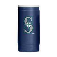 Seattle Mariners Flipside Powder Coat Slim Can Coolie