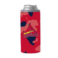 St Louis Cardinals 12oz Camo Slim Can Coolie