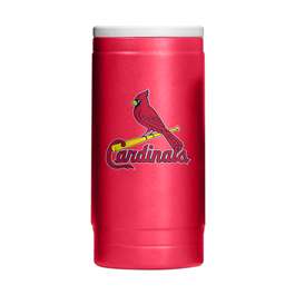 St Louis Cardinals Flipside Powder Coat Slim Can Coolie