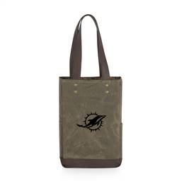 Miami Dolphins 2 Bottle Insulated Wine Bag