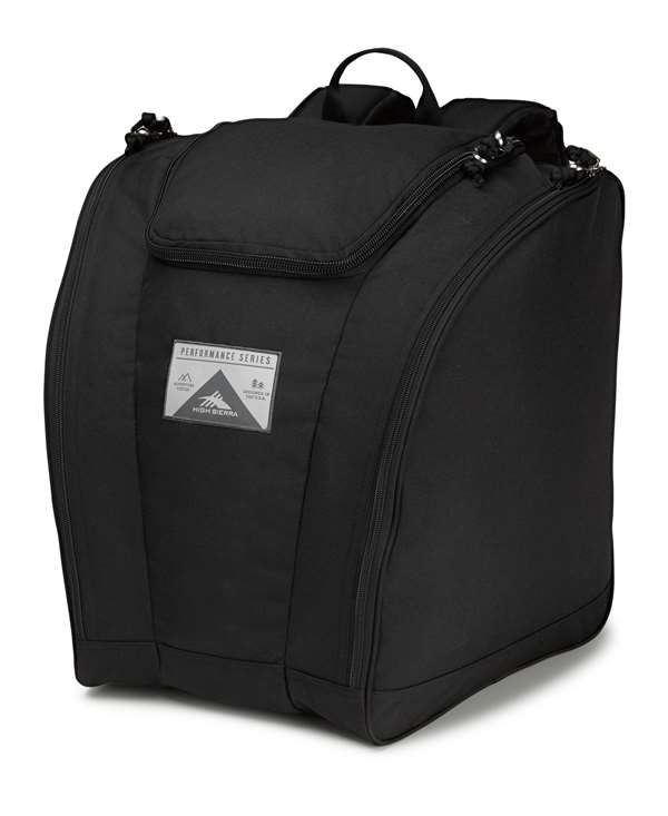 High Sierra Performance Series Trapezoid Boot Bag Black   