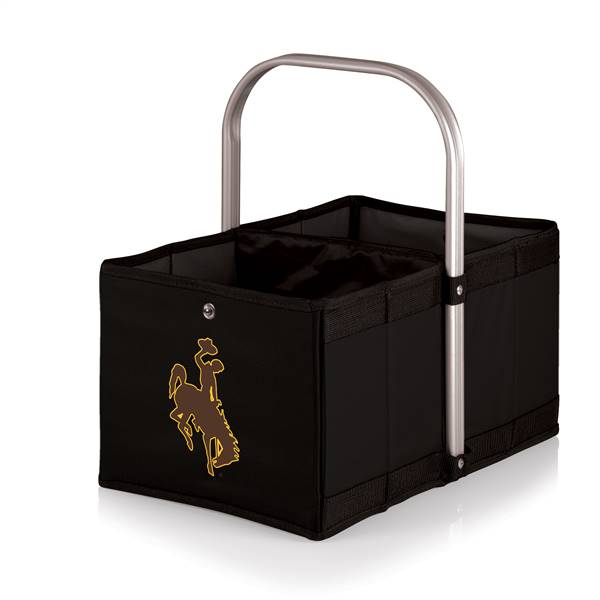 Wyoming Cowboys Collapsible Basket  Tote