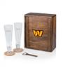 Washington Commanders Pilsner Beer Glass Drink Set