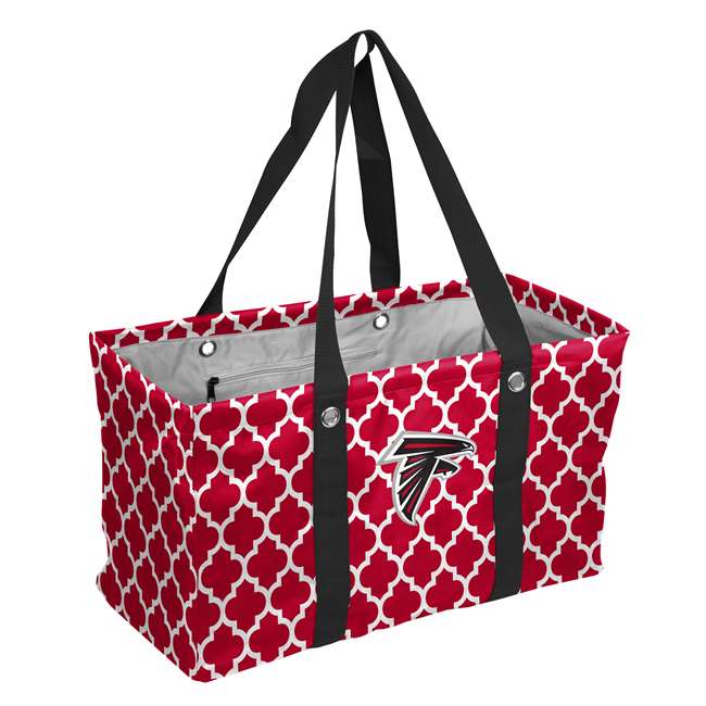 Atlanta Falcons Quatrefoil Picnic Caddy