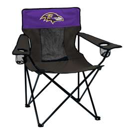 Baltimore Ravens Elite Folding Chair with Carry Bag