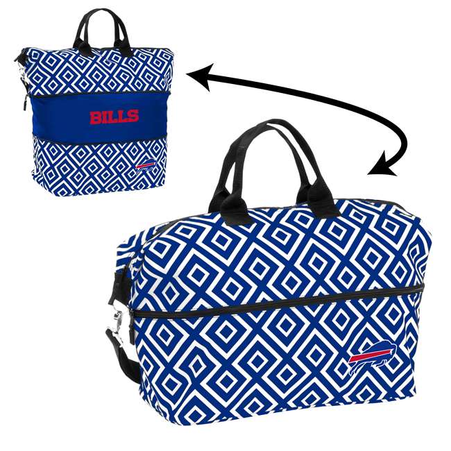 Buffalo Bills Double Diamond Expandable Tote