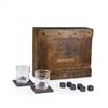 Chicago Bears Whiskey Box Drink Set