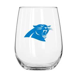 Carolina Panthers 16oz Gameday Curved Beverage Glass