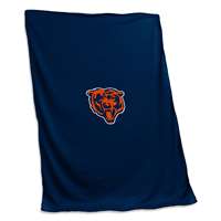 Chicago Bears Sweatshirt Blanket 54 X 80 Inches