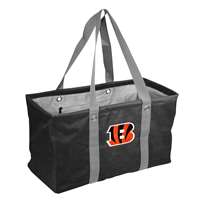 Cincinnati Bengals Crosshatch Picnic Tailgate Caddy Tote Bag