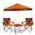 Cleveland Browns Canopy Tailgate Bundle - Set Includes 9X9 Canopy, 2 Chairs and 1 Side Table