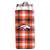 Denver Broncos Plaid Slim Can Coozie