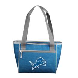 Detroit Lions 2017 Logo Crosshatch 16 Can Cooler Tote 83 - 16 Cooler Tote