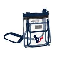 Houston Texans Clear Crossbody  