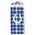 Indianapolis Colts Plaid Slim Can Coozie