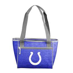Indianapolis Colts Crosshatch 16 Can Cooler Tote 83 - 16 Cooler Tote