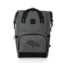 Denver Broncos Roll Top Cooler Backpack