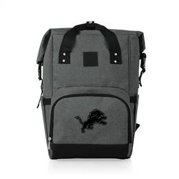 Detroit Lions Roll Top Cooler Backpack  