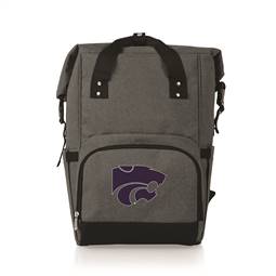 Kansas State Wildcats Roll Top Backpack Cooler