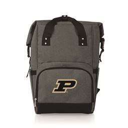 Purdue Boilermakers Roll Top Backpack Cooler