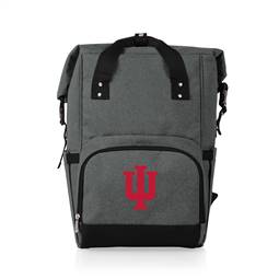 Indiana Hoosiers Roll Top Backpack Cooler