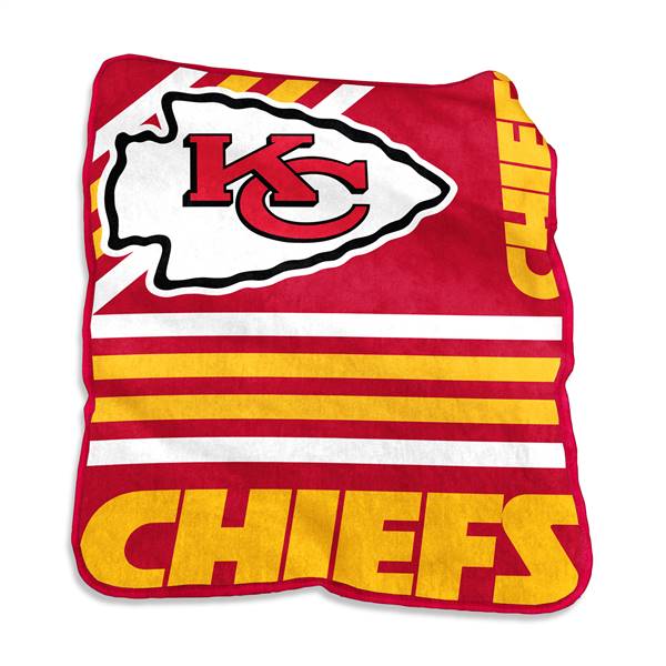 Kansas City Chiefs Raschel Thorw Blanket
