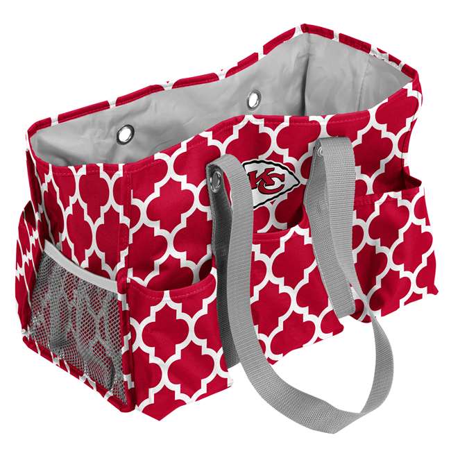 Kansas City Chiefs Quatrefoil Jr Caddy