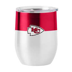 Kansas City Chiefs 16oz Colorblock Stainless Curved Beverage