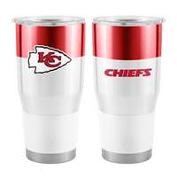 Kansas City Chiefs Colorblock 30oz Stainless Tumbler