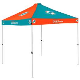 Miami Dolphins Premium 9X9 Checkerboard Tailgate Canopy Shelter with Carry Bag