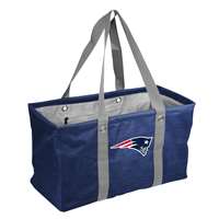 New England Patriots Crosshatch Picnic Tailgate Caddy Tote Bag