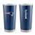 New England Patriots 20oz Gameday Stainless Steel Tumbler