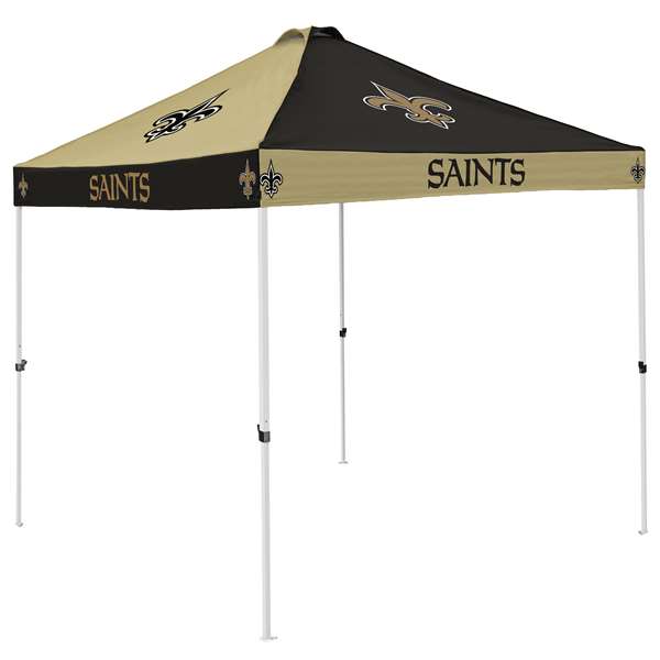 New Orleans Saints  Canopy Tent 9X9 Checkerboard