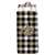 New Orleans Saints Plaid Slim Can Coozie