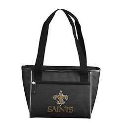 New Orleans Saints Crosshatch 16 Can Cooler Tote 83 - 16 Cooler Tote