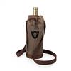 Las Vegas Raiders Waxed Canvas Wine Bag