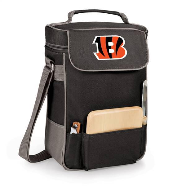 Cincinnati Bengals Insulated Wine Cooler & Cheese Set