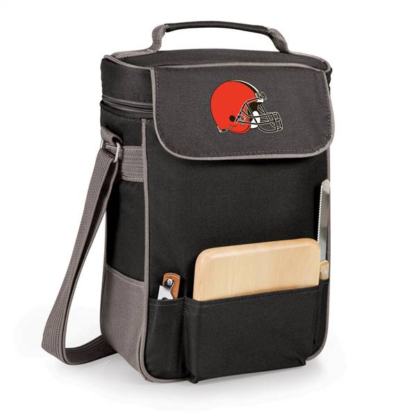 Cleveland Browns Insulated Wine Cooler & Cheese Set