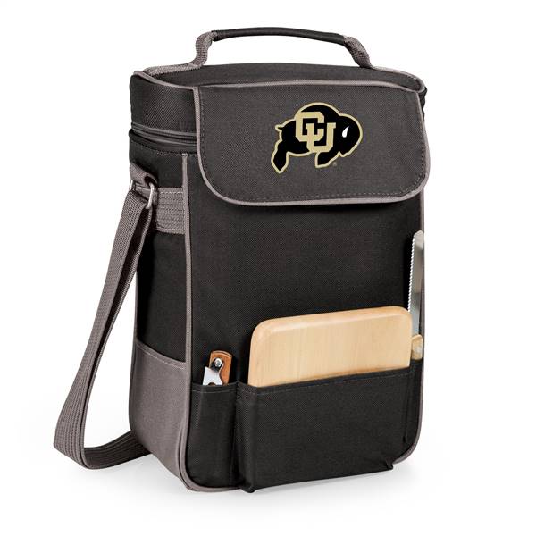 Colorado Buffaloes Insulated Wine Cooler & Cheese Set
