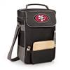 San Francisco 49ers Insulated Wine Cooler & Cheese Set