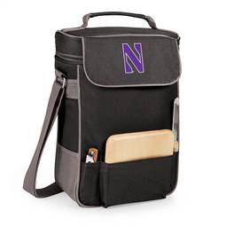 Northwestern Wildcats Insulated Wine Cooler & Cheese Set