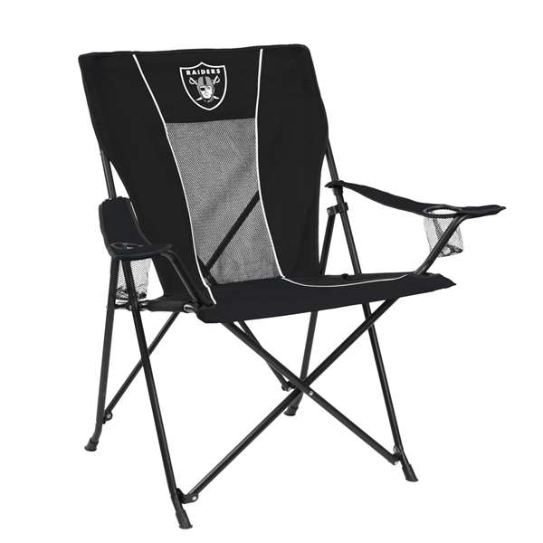 Oakland Game Time Chair w/ Raiders Logo