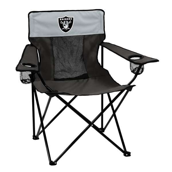 Las Vegas Raiders Elite Folding Chair with Carry Bag
