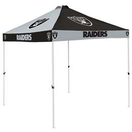 Las Vegas Raiders  Canopy Tent 9X9 Checkerboard