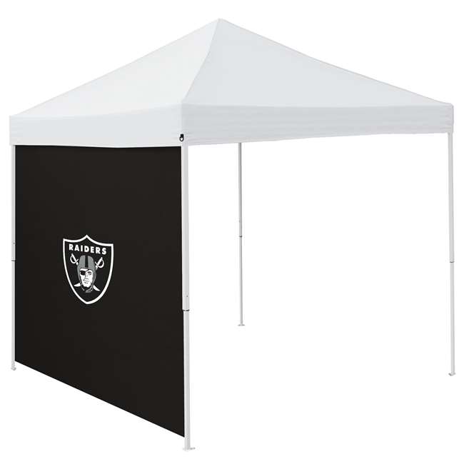 Oakland Raiders 9 X 9 Canopy Side Wall