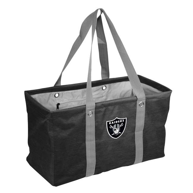 Las Vegas Raiders Crosshatch Picnic Caddy