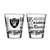 Las Vegas Raiders 2oz Spirit Shot Glass