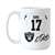 Las Vegas Raiders Davante Adams Jersey 15oz Sublimated Mug