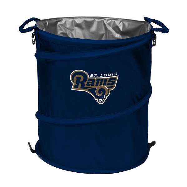 Los Angeles Rams  Collapsible 3-IN-1 Cooler Hamper Trash Can
